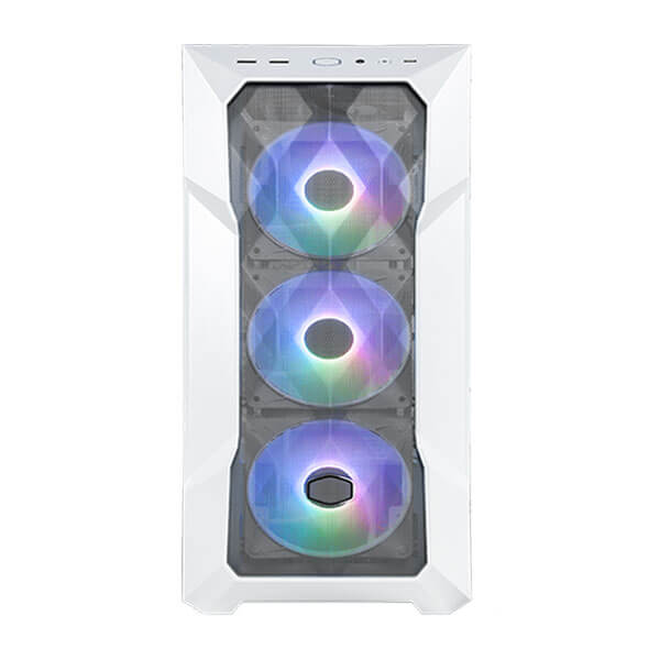 Cooler Master MasterBox TD500 Mesh V2 ARGB White E-ATX Mid Tower Case